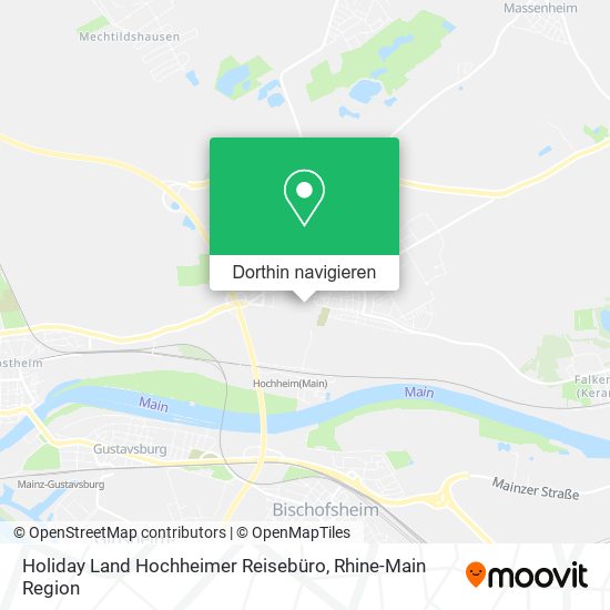 Holiday Land Hochheimer Reisebüro Karte