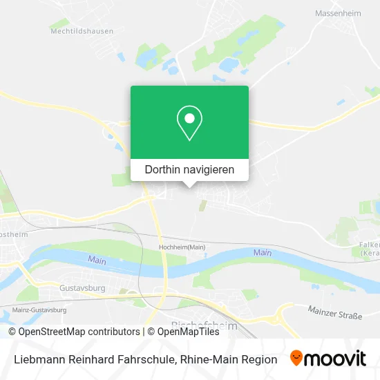 Liebmann Reinhard Fahrschule Karte