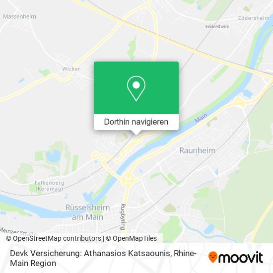 Devk Versicherung: Athanasios Katsaounis Karte