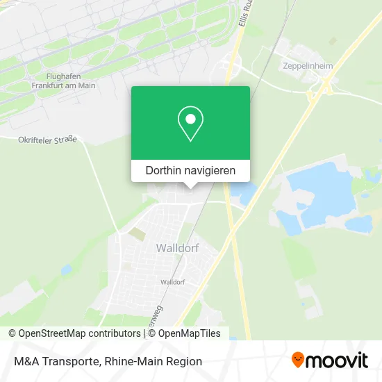 M&A Transporte Karte