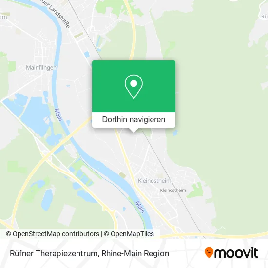 Rüfner Therapiezentrum Karte