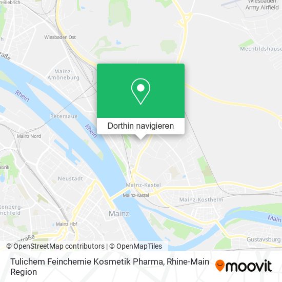 Tulichem Feinchemie Kosmetik Pharma Karte