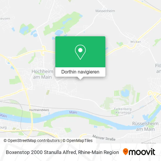 Boxenstop 2000 Stanulla Alfred Karte