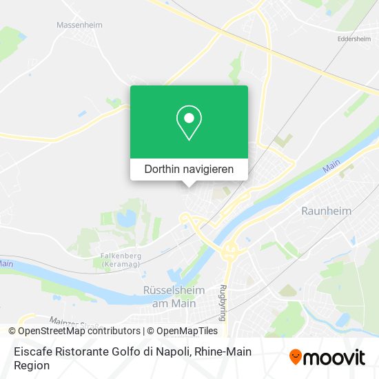 Eiscafe Ristorante Golfo di Napoli Karte