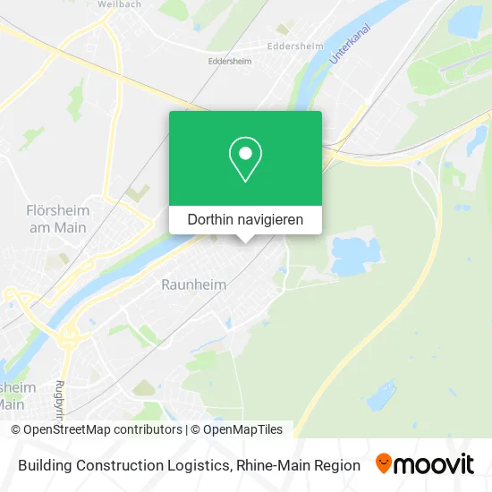 Building Construction Logistics Karte