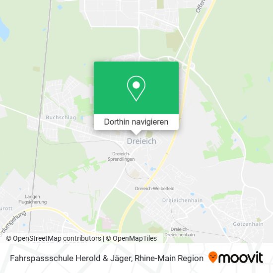 Fahrspassschule Herold & Jäger Karte