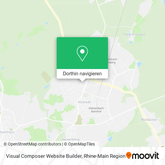 Visual Composer Website Builder Karte
