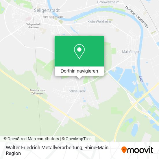 Walter Friedrich Metallverarbeitung Karte