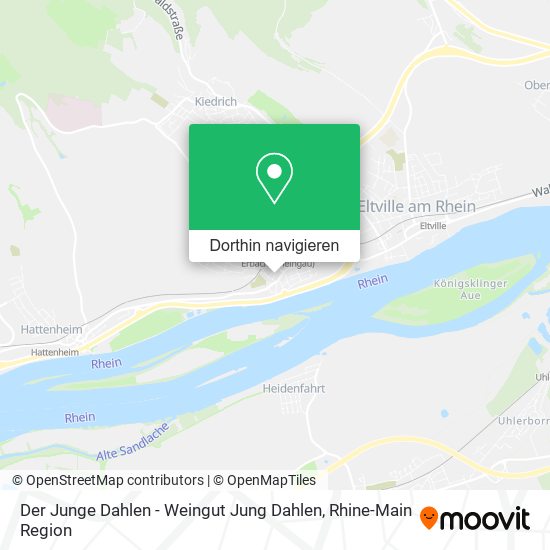 Der Junge Dahlen - Weingut Jung Dahlen Karte