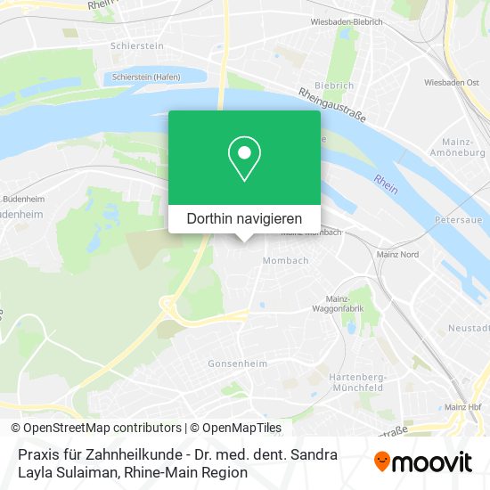 Praxis für Zahnheilkunde - Dr. med. dent. Sandra Layla Sulaiman Karte
