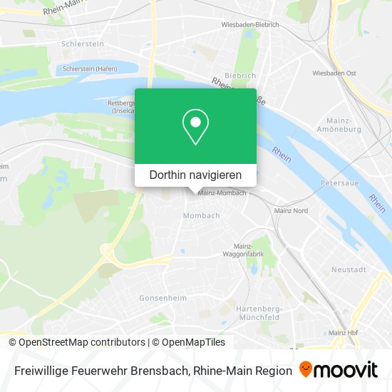 Freiwillige Feuerwehr Brensbach Karte