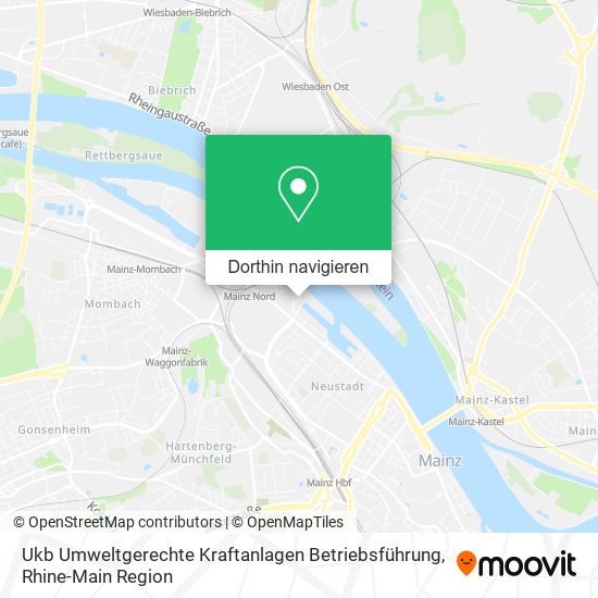Ukb Umweltgerechte Kraftanlagen Betriebsführung Karte