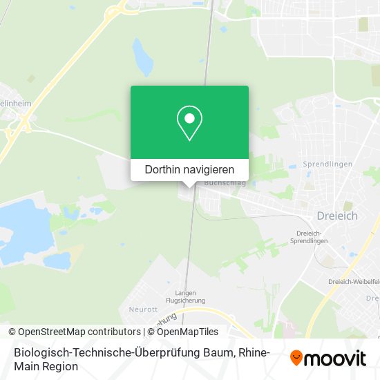 Biologisch-Technische-Überprüfung Baum Karte