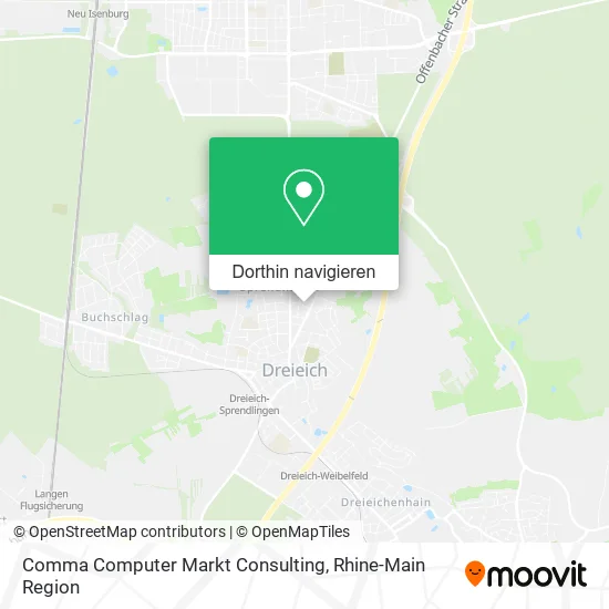 Comma Computer Markt Consulting Karte