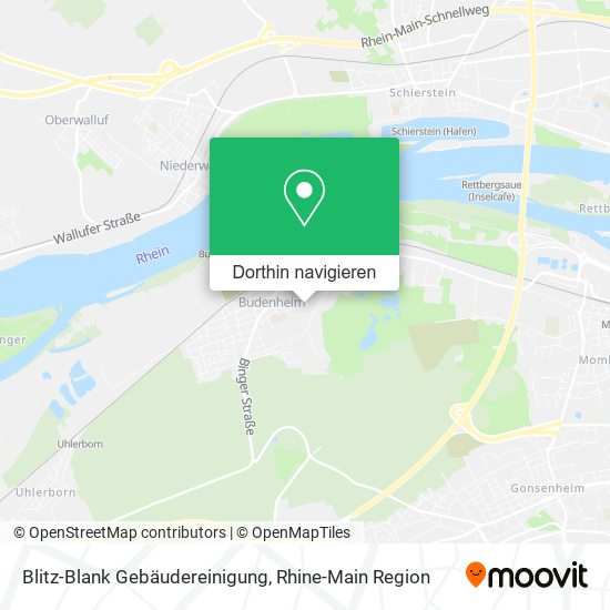 Blitz-Blank Gebäudereinigung Karte