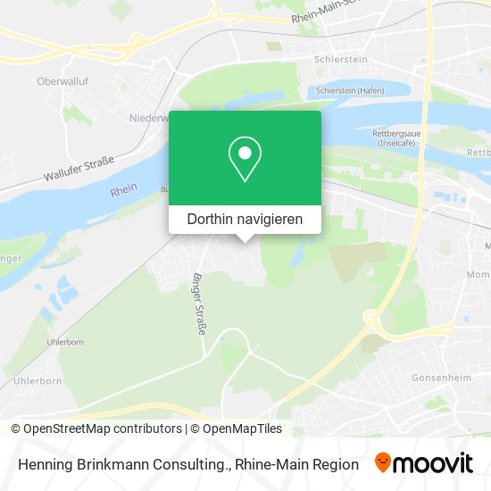 Henning Brinkmann Consulting. Karte
