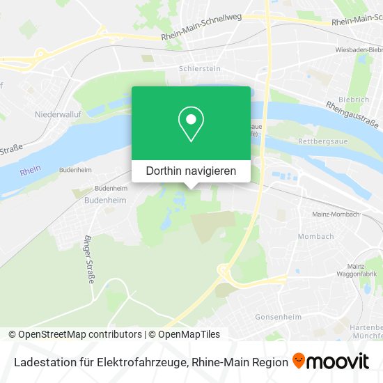 Ladestation für Elektrofahrzeuge Karte