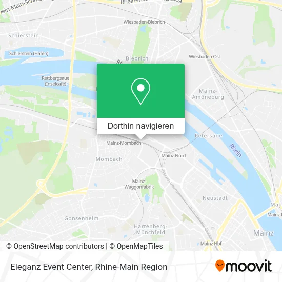 Eleganz Event Center Karte