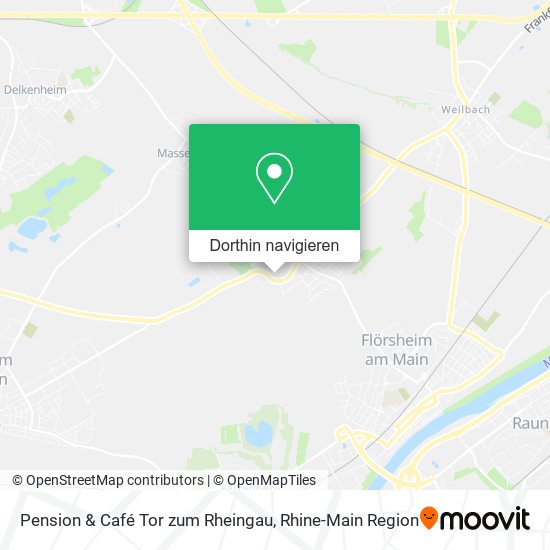 Pension & Café Tor zum Rheingau Karte