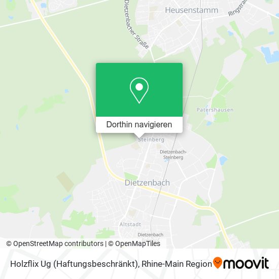 Holzflix Ug (Haftungsbeschränkt) Karte