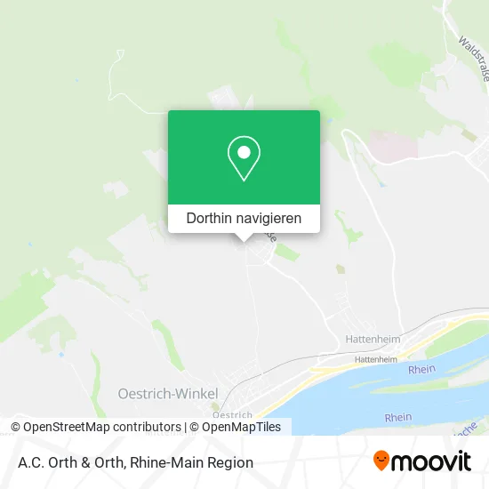 A.C. Orth & Orth Karte