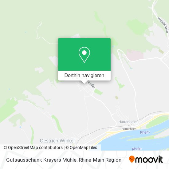 Gutsausschank Krayers Mühle Karte