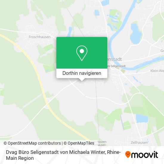 Dvag Büro Seligenstadt von Michaela Winter Karte