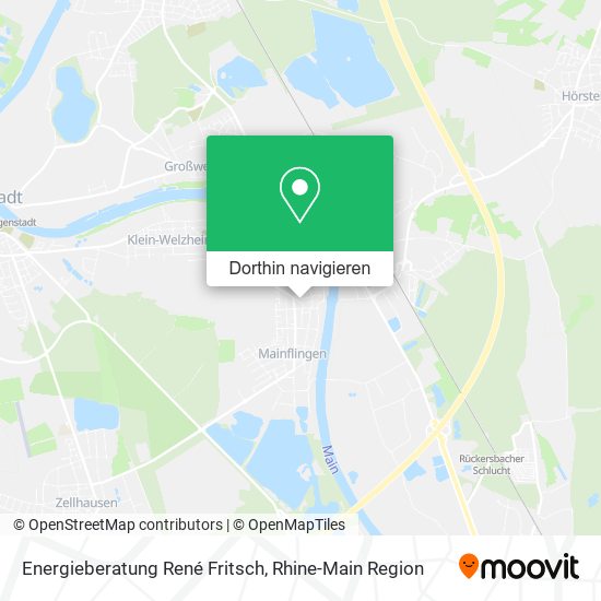 Energieberatung René Fritsch Karte