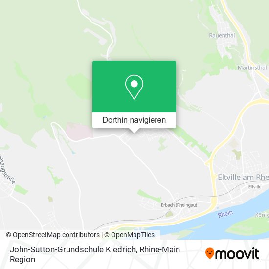 John-Sutton-Grundschule Kiedrich Karte