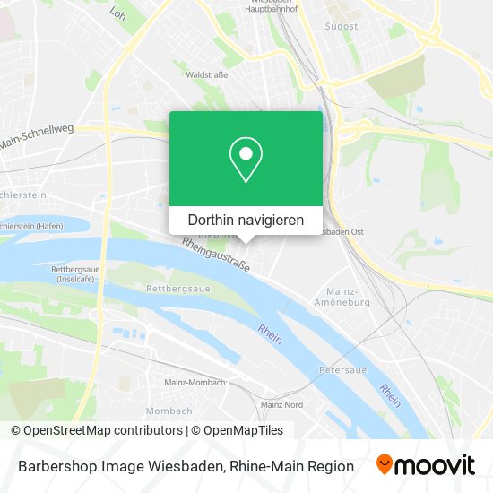 Barbershop Image Wiesbaden Karte