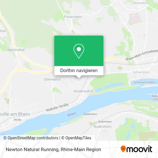 Newton Natural Running Karte