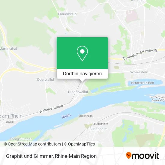 Graphit und Glimmer Karte