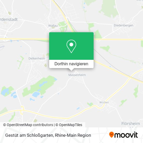 Gestüt am Schloßgarten Karte