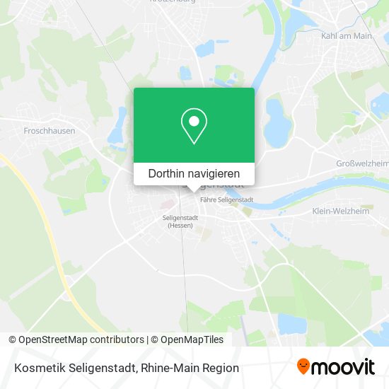 Kosmetik Seligenstadt Karte