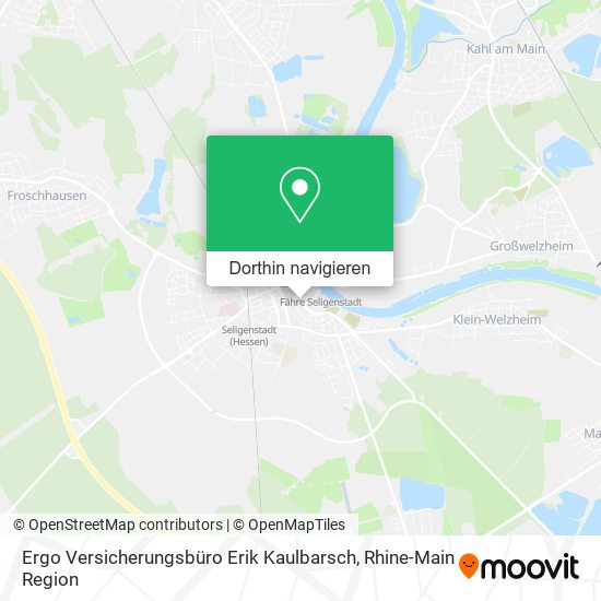 Ergo Versicherungsbüro Erik Kaulbarsch Karte