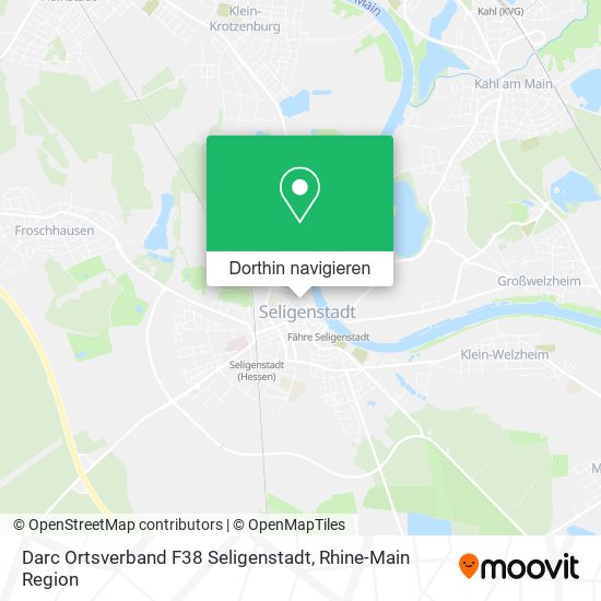 Darc Ortsverband F38 Seligenstadt Karte