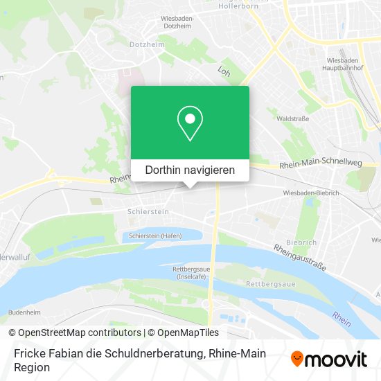 Fricke Fabian die Schuldnerberatung Karte