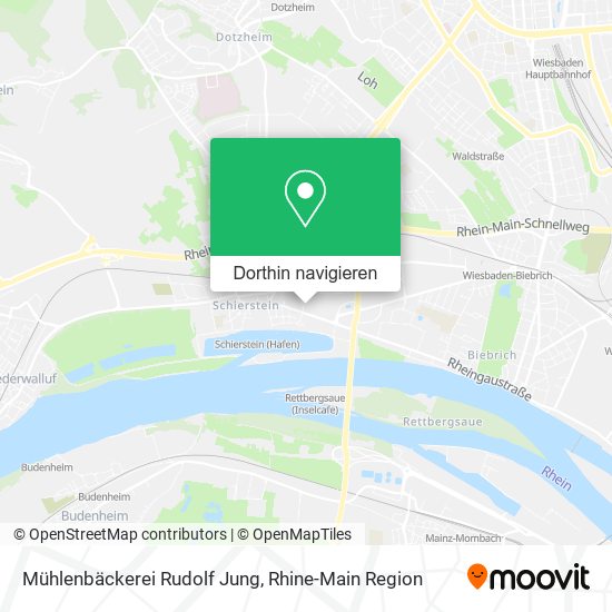 Mühlenbäckerei Rudolf Jung Karte