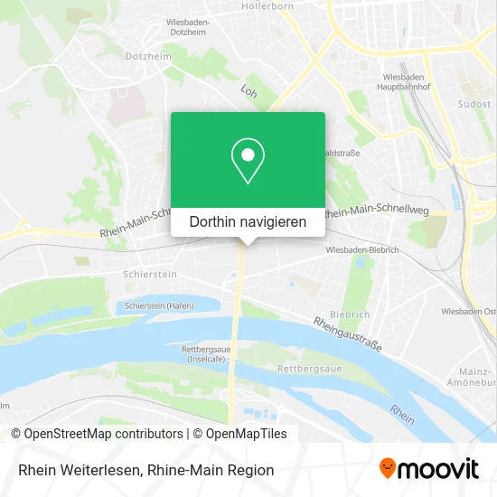 Rhein Weiterlesen Karte