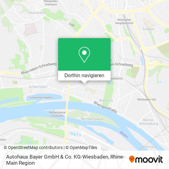 Autohaus Bayer GmbH & Co. KG-Wiesbaden Karte