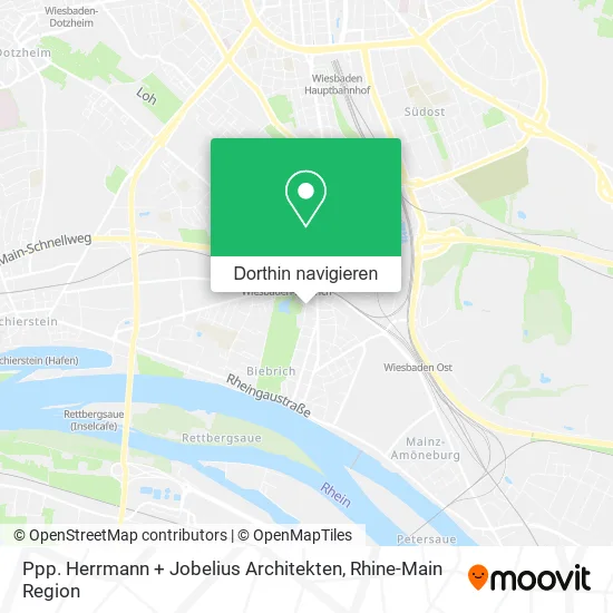 Ppp. Herrmann + Jobelius Architekten Karte