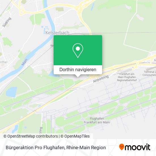 Bürgeraktion Pro Flughafen Karte