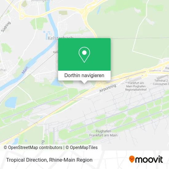 Tropical Direction Karte