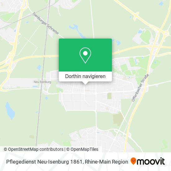 Pflegedienst Neu-Isenburg 1861 Karte