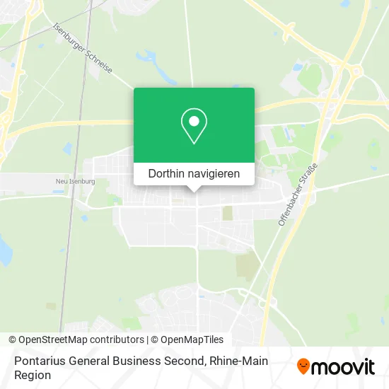 Pontarius General Business Second Karte