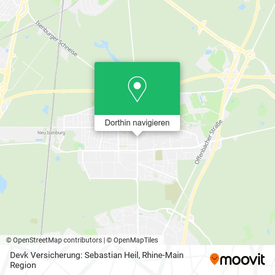 Devk Versicherung: Sebastian Heil Karte