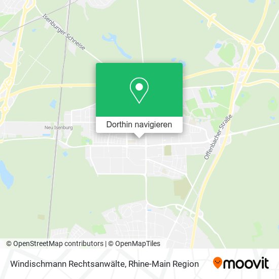 Windischmann Rechtsanwälte Karte