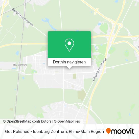 Get Polished - Isenburg Zentrum Karte