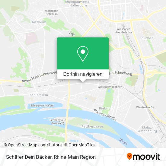 Schäfer Dein Bäcker Karte