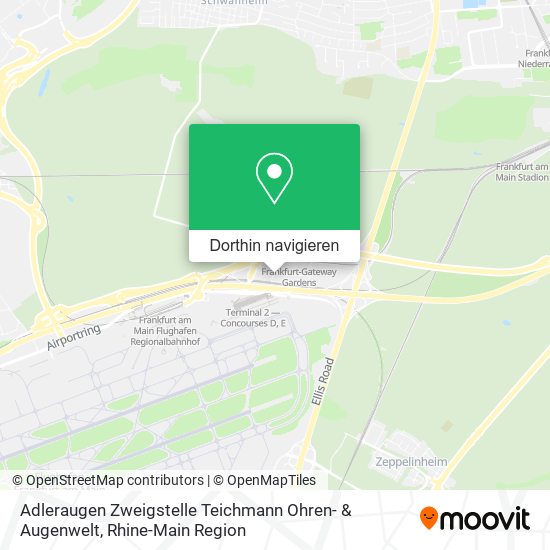 Adleraugen Zweigstelle Teichmann Ohren- & Augenwelt Karte